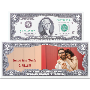 Personalized Two Dollar Note Main Image